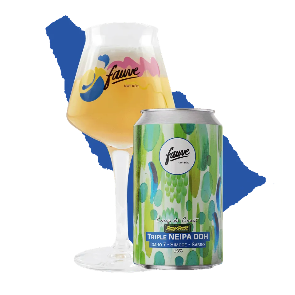 Fauve Coup de Boost Triple NEIPA DDH øl boks 33cL
