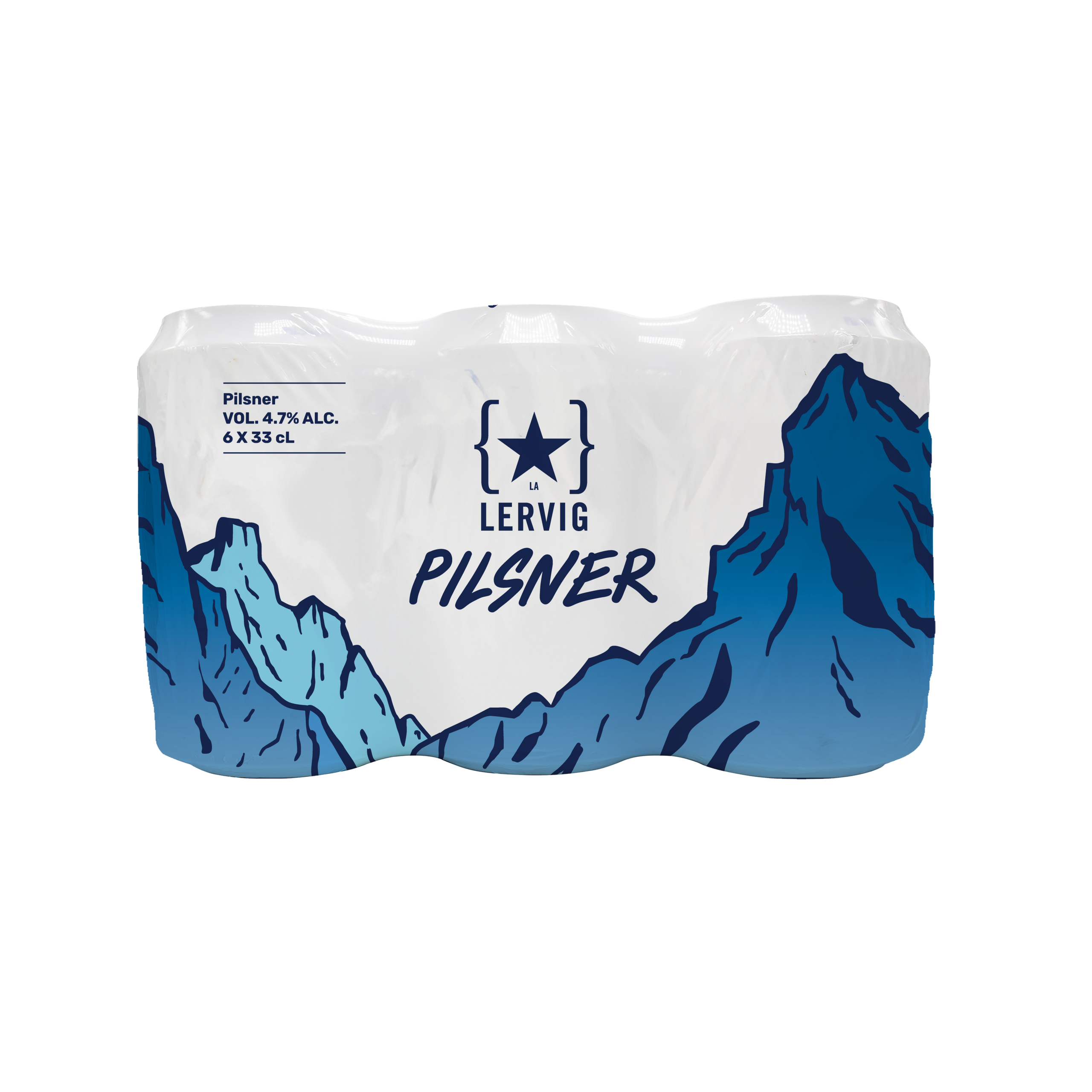 Lervig Pilsner pils øl boks 33cl klassisk