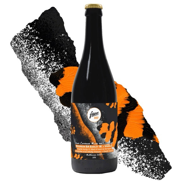 Fauve Une Caresse Barley Wine øl 37,5cL Bourbon vanilje