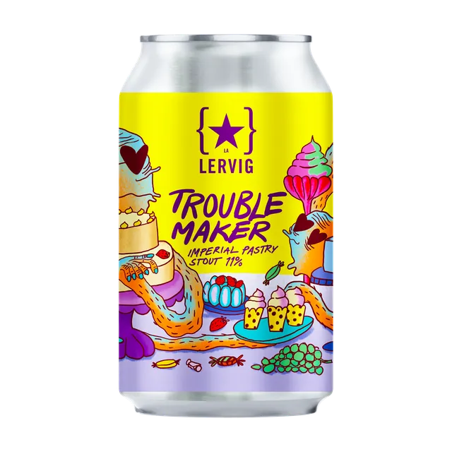 Lervig Trouble Maker øl 33 cl boks vestkyst