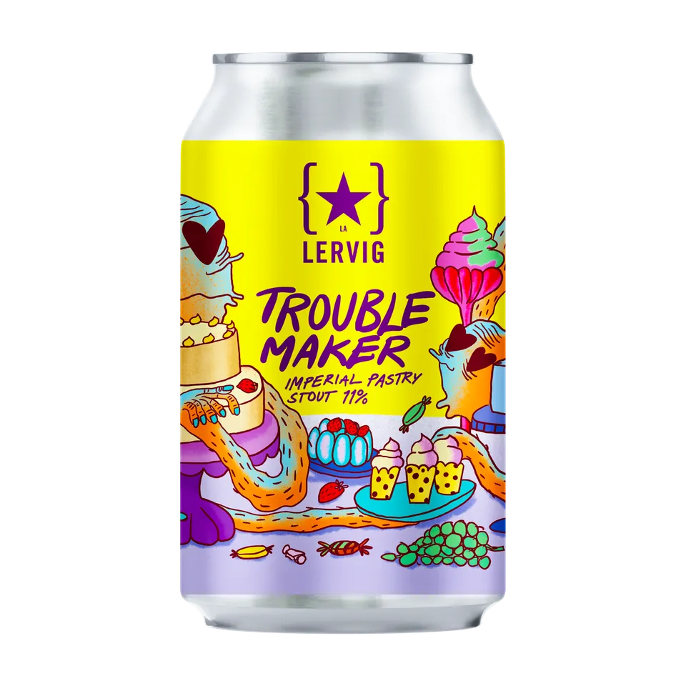 Lervig Trouble Maker øl 33 cl boks vestkyst