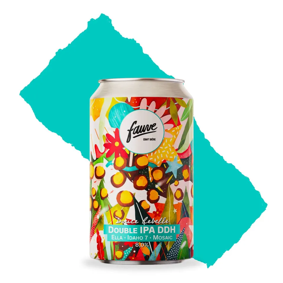 Fauve Douce Rebelle Ella Idaho 7 Mosaic øl boks 33 cl tropisk