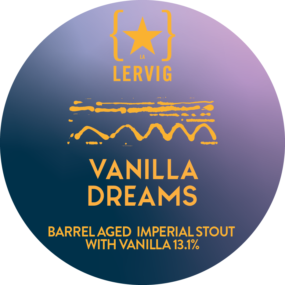 Lervig Vanilla Dreams stout øl boks 33cl vanilje