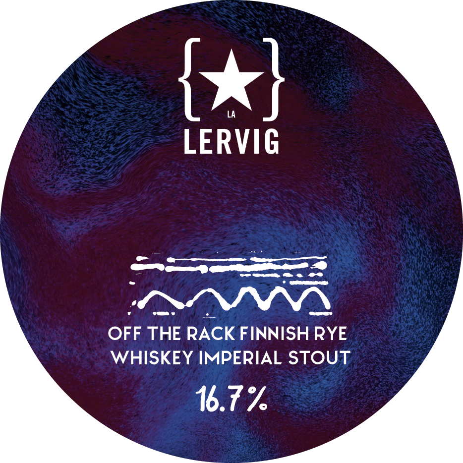 Lervig Off The Rack Finnish Rye Whiskey 2022 stout boks fatpreget