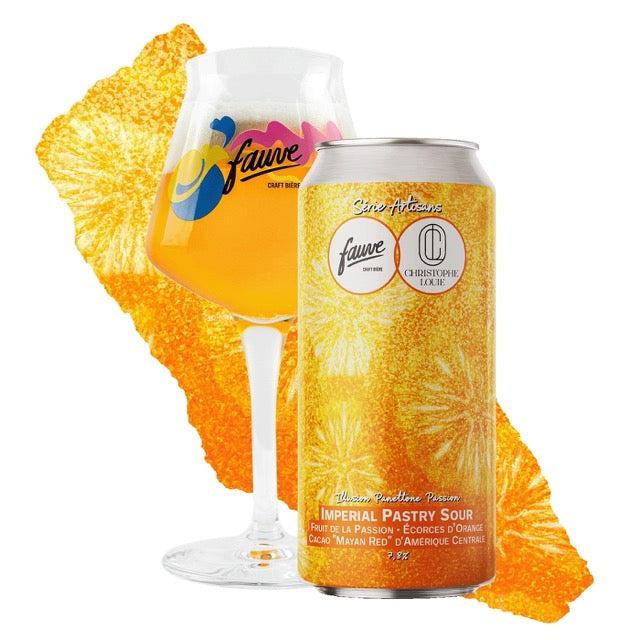 Fauve Illusion Panettone Passion sour øl 44cL pasjon