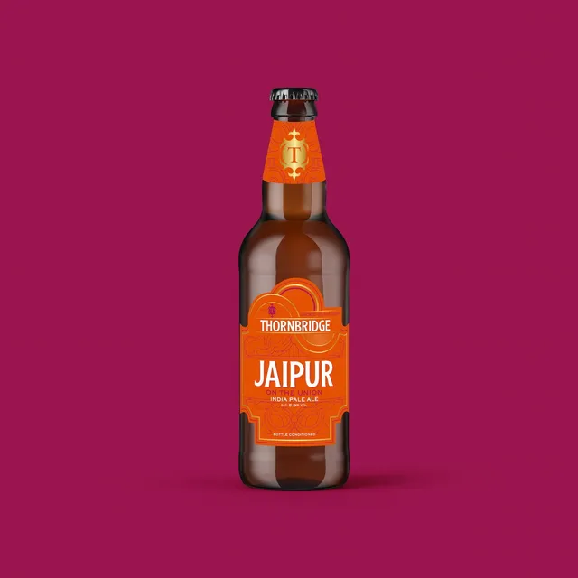 Thornbridge Jaipur Union IPA flaske 500 ml grapefrukt