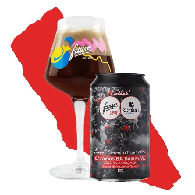 Fauve Chaque Pomme barley wine øl boks 33 cl calvados