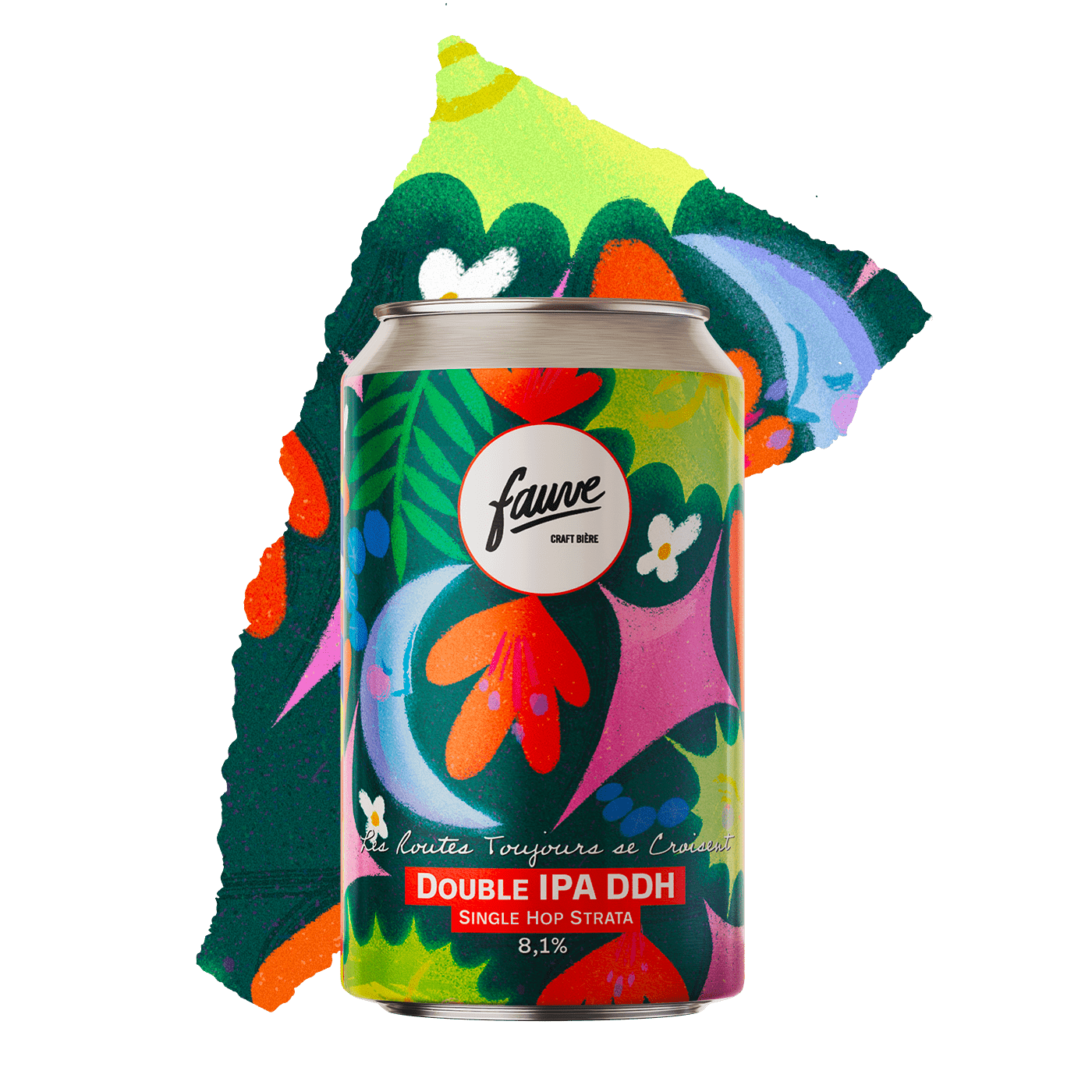 Fauve Les Routes DIPA øl boks 33 cl Strata humle