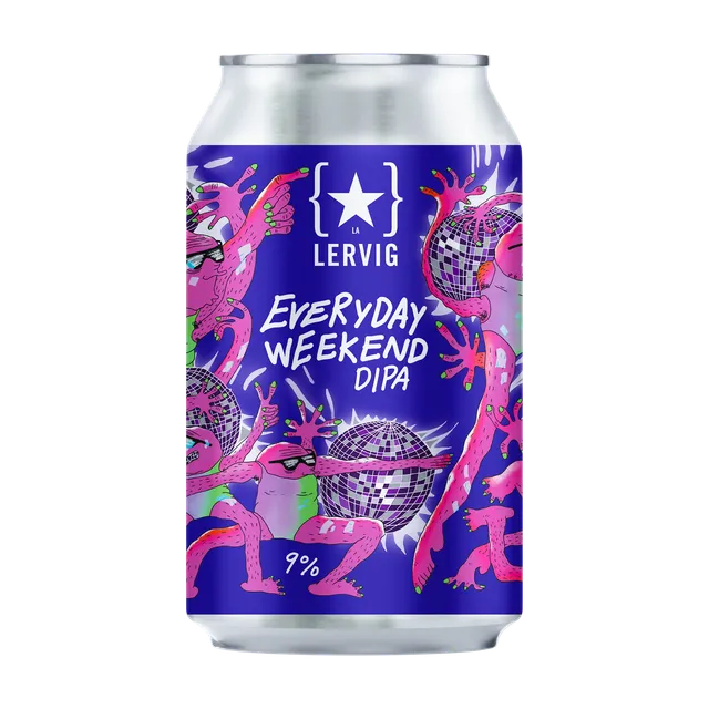 Lervig Everyday Weekend øl 330ml boks frisk