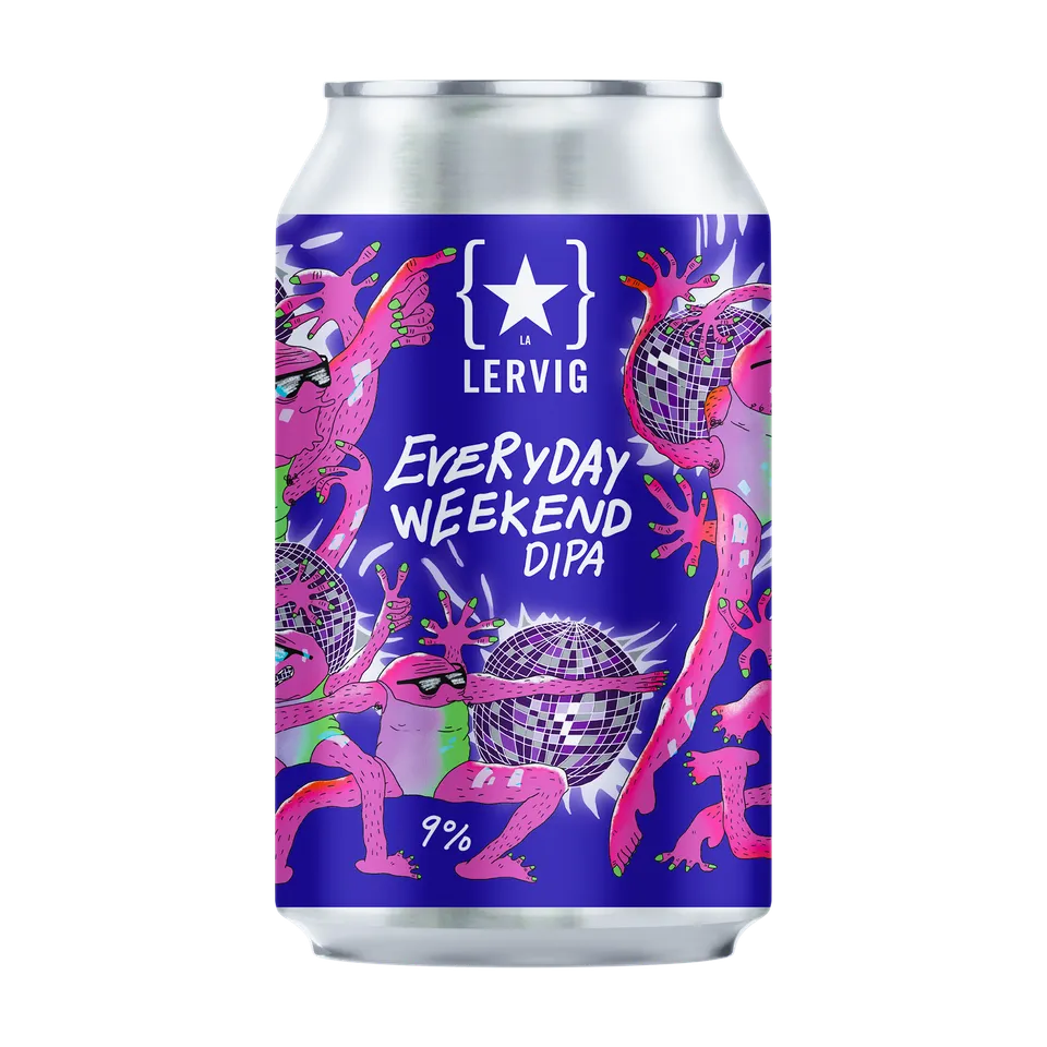 Lervig Everyday Weekend øl 330ml boks frisk