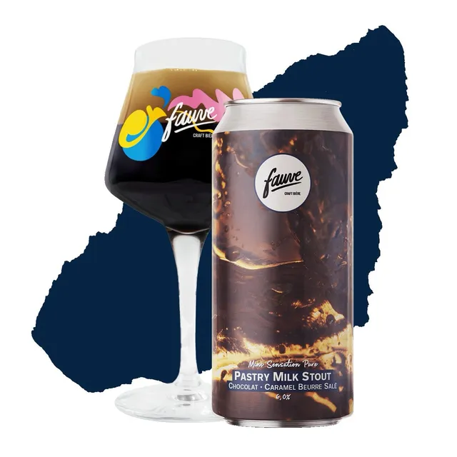 Fauve Mini Sensation Pure stout øl 44cl 6%