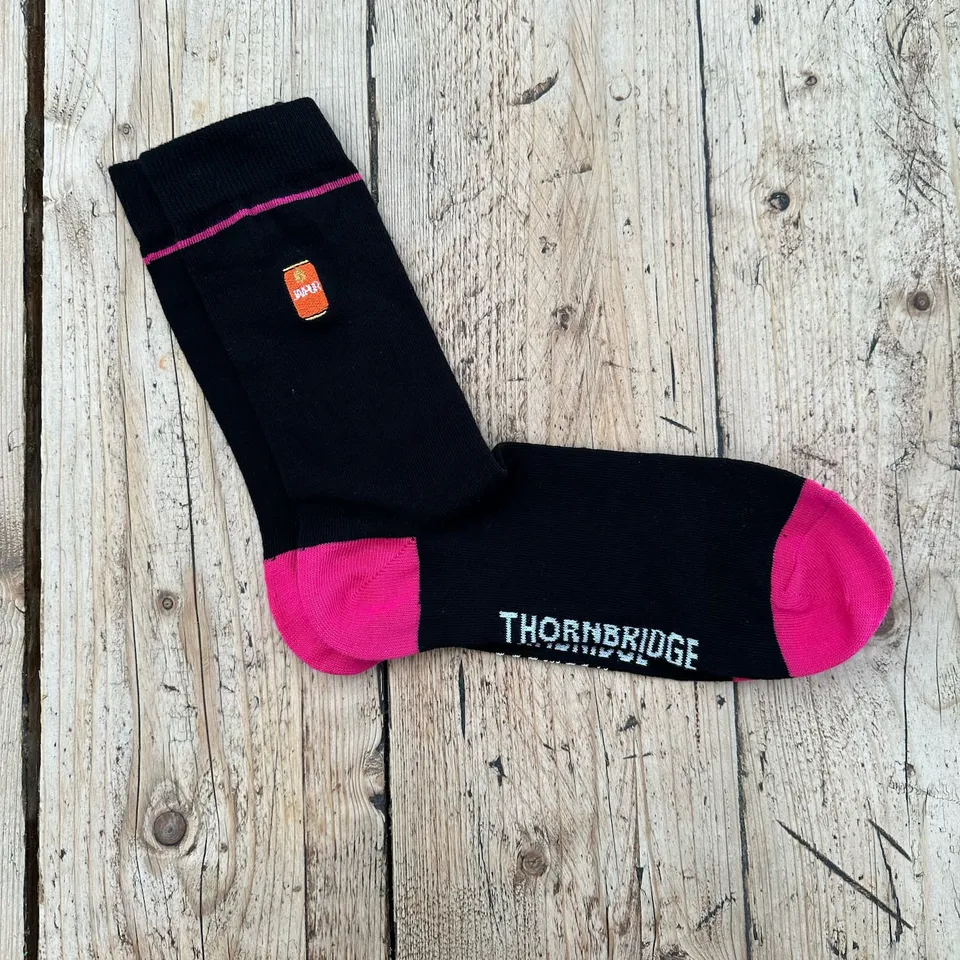 Thornbridge Jaipur sokker str 7-11 brodert boks