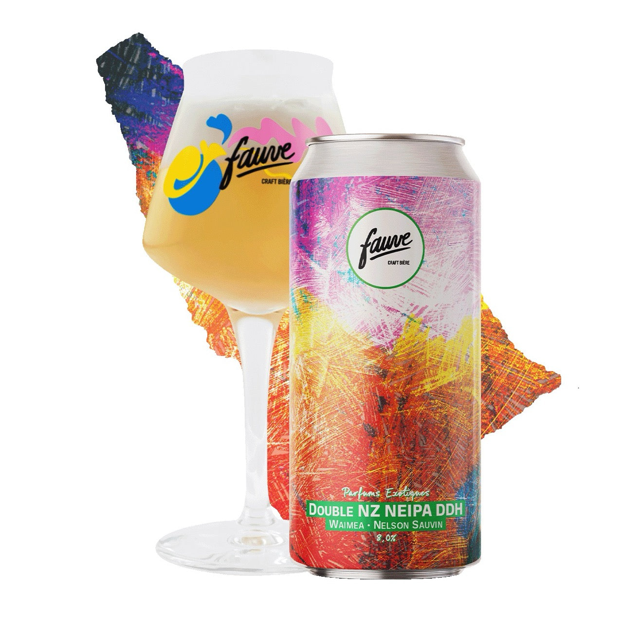 Fauve Parfums Exotiques øl boks 44cl Double NEIPA