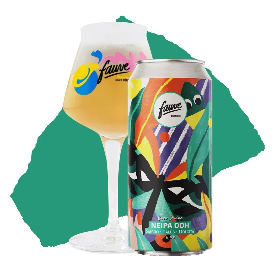 Fauve Coco Divine NEIPA øl boks 44cL kokos