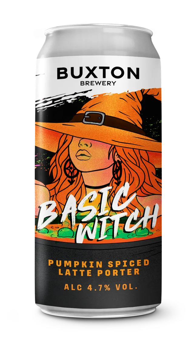 Buxton Basic Witch porter øl boks gresskar