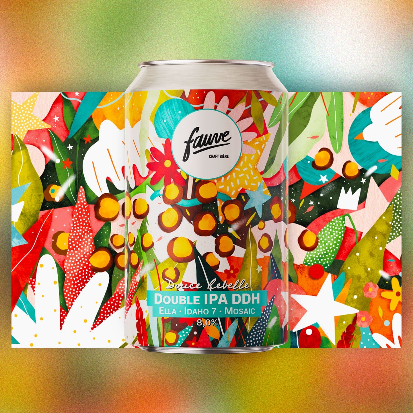Fauve Douce Rebelle Ella Idaho 7 Mosaic øl boks 33 cl tropisk