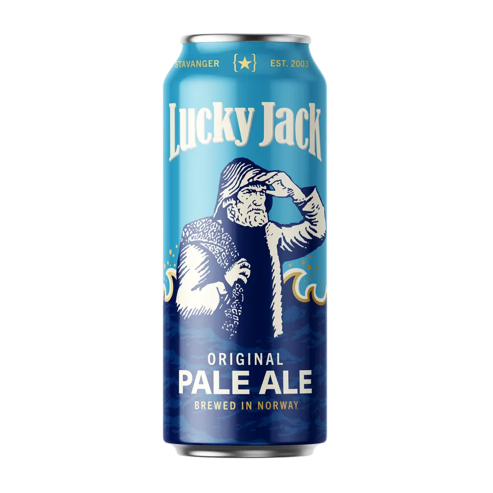 Lervig Lucky Jack pale ale øl 33 cl boks sitrus