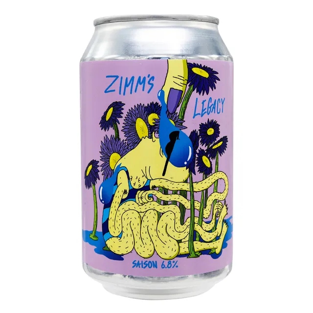 Lervig Zimm's Legacy øl boks 33cl karamell malt