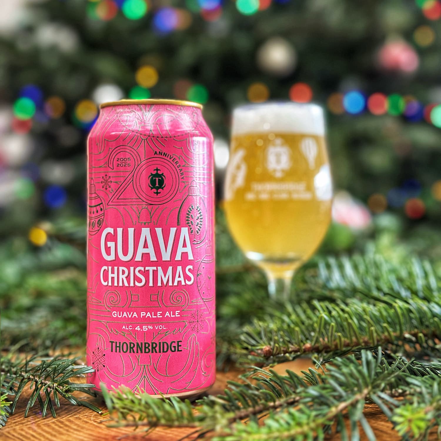 Thornbridge Guava Christmas pale ale boks 4,5 %