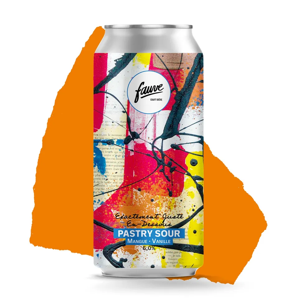 Fauve Exactement Juste En Dessous Pastry Sour øl 44 cl mango