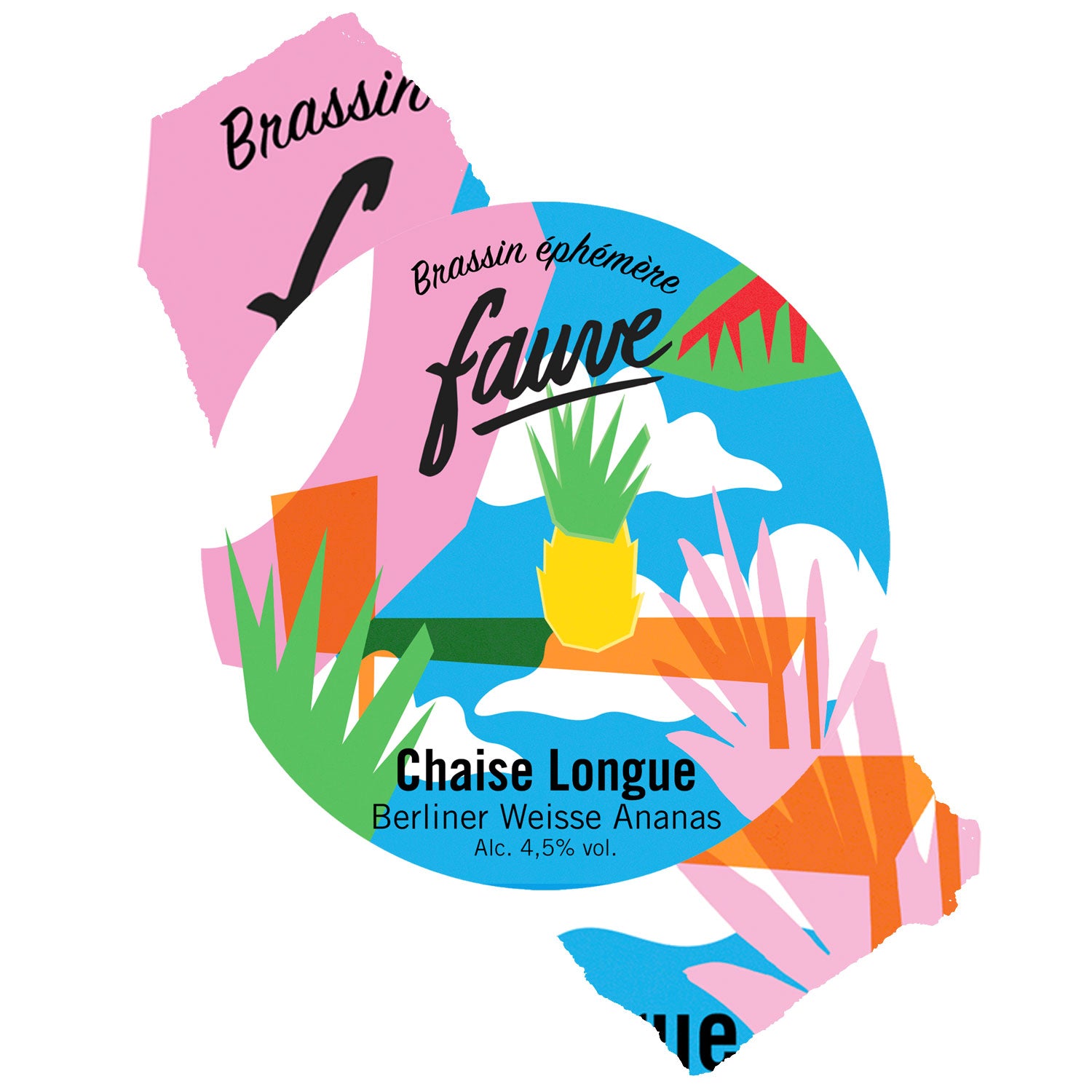 Fauve Chaise Longue berliner weisse ananas 4,5%