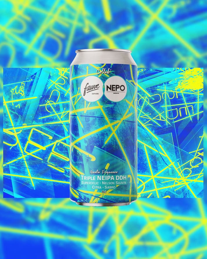 Fauve Haute Fréquence Triple NEIPA øl 44 cL 10 prosent DDH