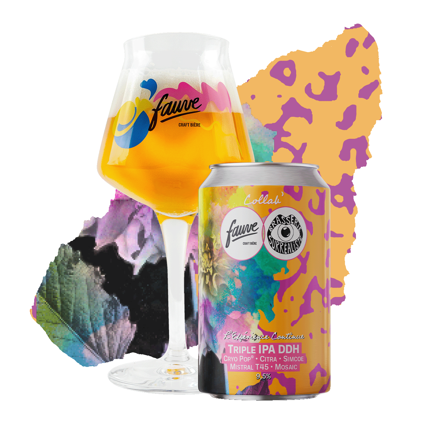 Fauve L'Expérience Continue Triple IPA øl 33cL DDH