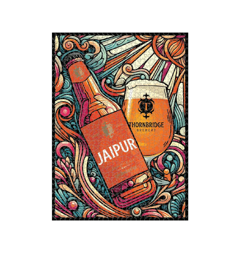 Thornbridge Jaipur puslespill 1000 brikker ølmotiv