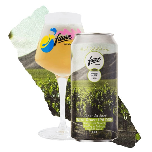 Fauve L'Horizon des Cimes west coast IPA boks 44 cl simcoe