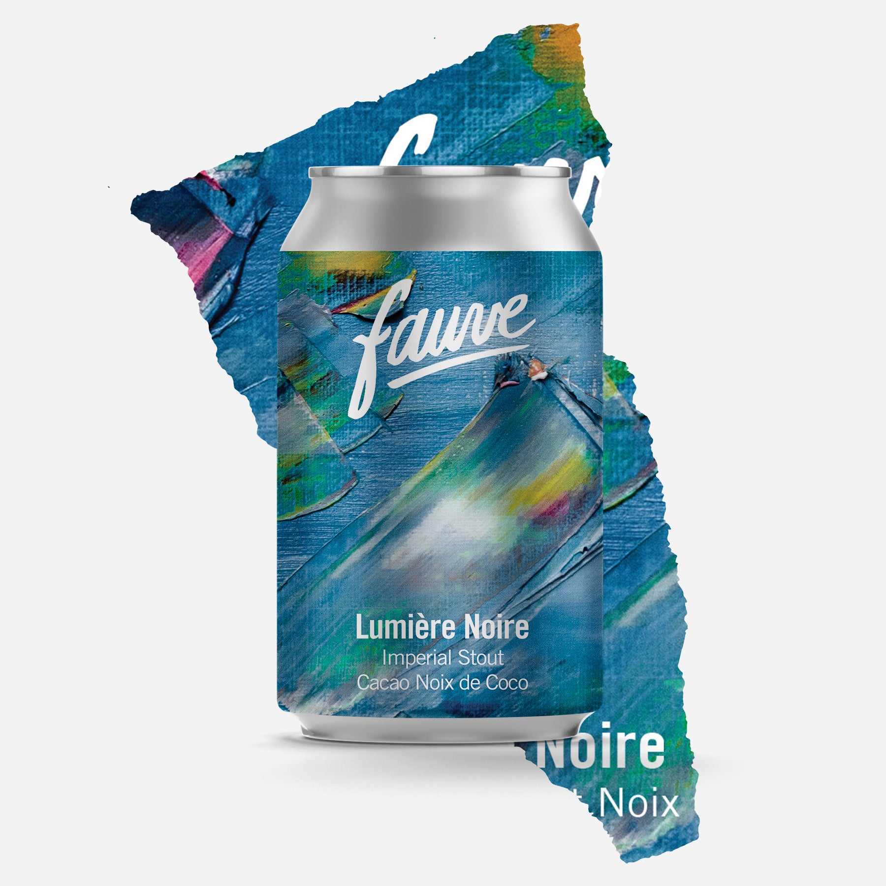 Fauve Lumière Noire Imperial Stout øl 33cL kakao