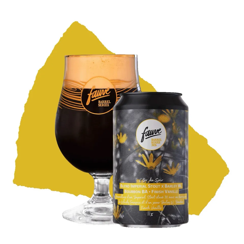 Fauve L'Or du Soir blend øl 33 cl bourbon vanilje