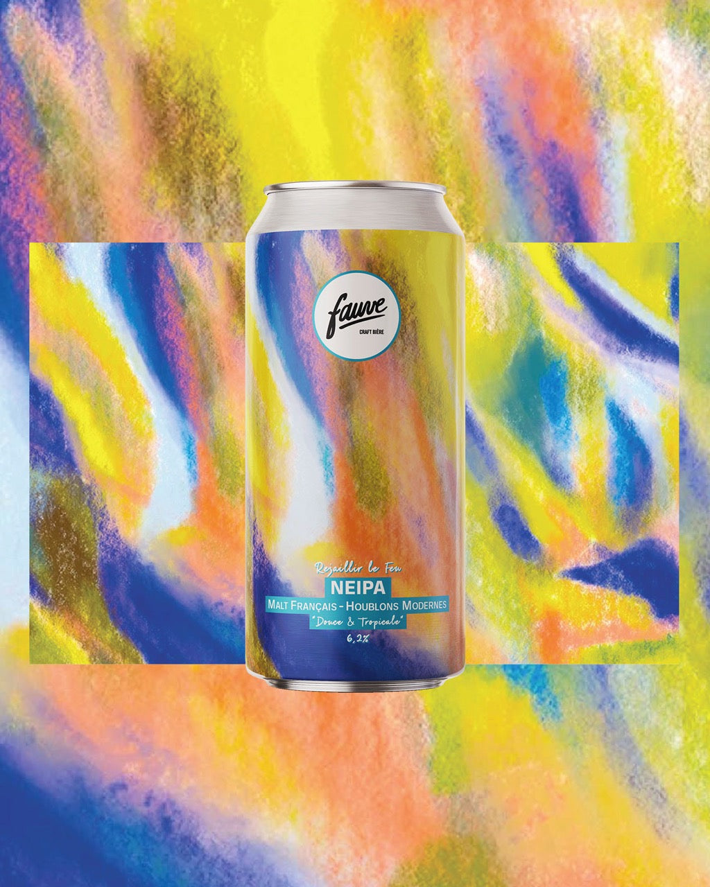 Fauve Rejaillir Le Feu NEIPA øl boks 44 cl tropisk 6,2%