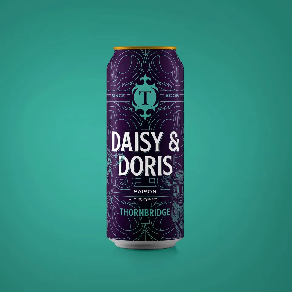 Thornbridge Daisy & Doris Saison øl 440 ml 5 prosent boks