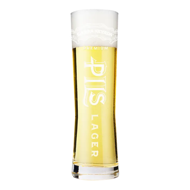 Sierra Nevada PILS ølglass klassisk pilsnerform