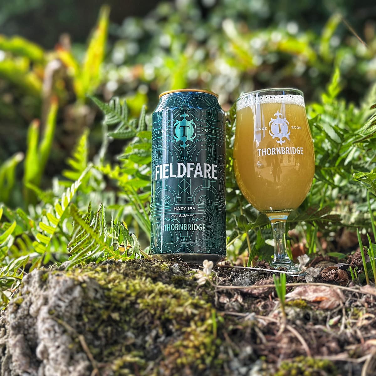 Thornbridge Fieldfare hazy IPA boks 6,3% pasjonsfrukt