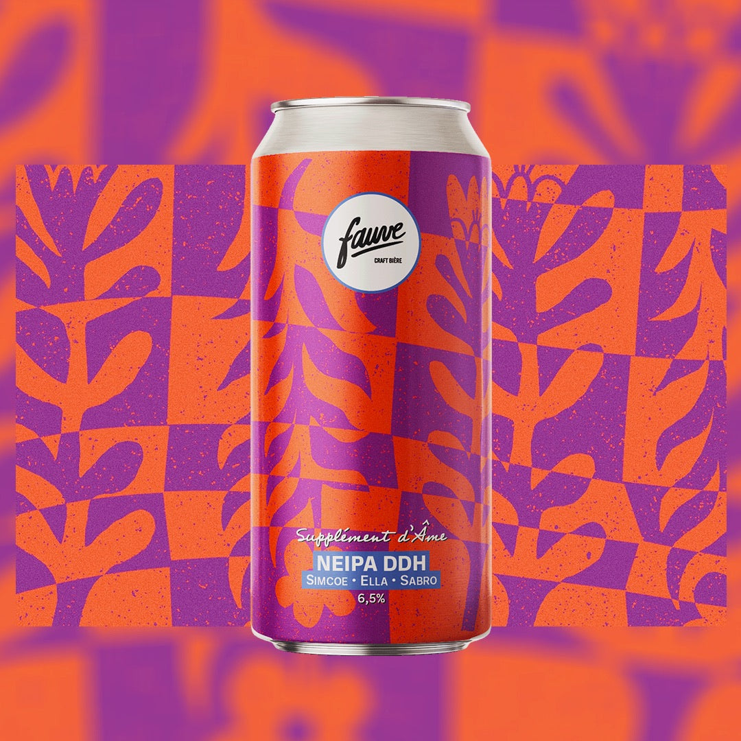 Fauve Supplément d'Âme NEIPA øl 44cL boks DDH Simcoe
