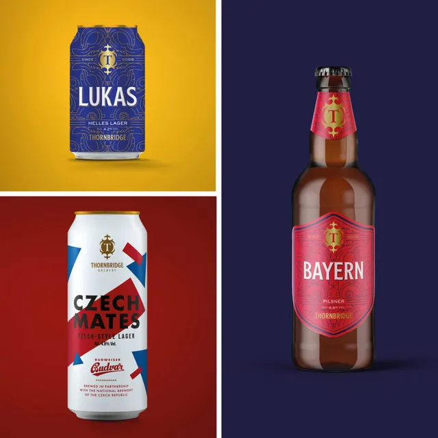Thornbridge Grand Tour lager kasse 12 boks tysk tsjekkisk
