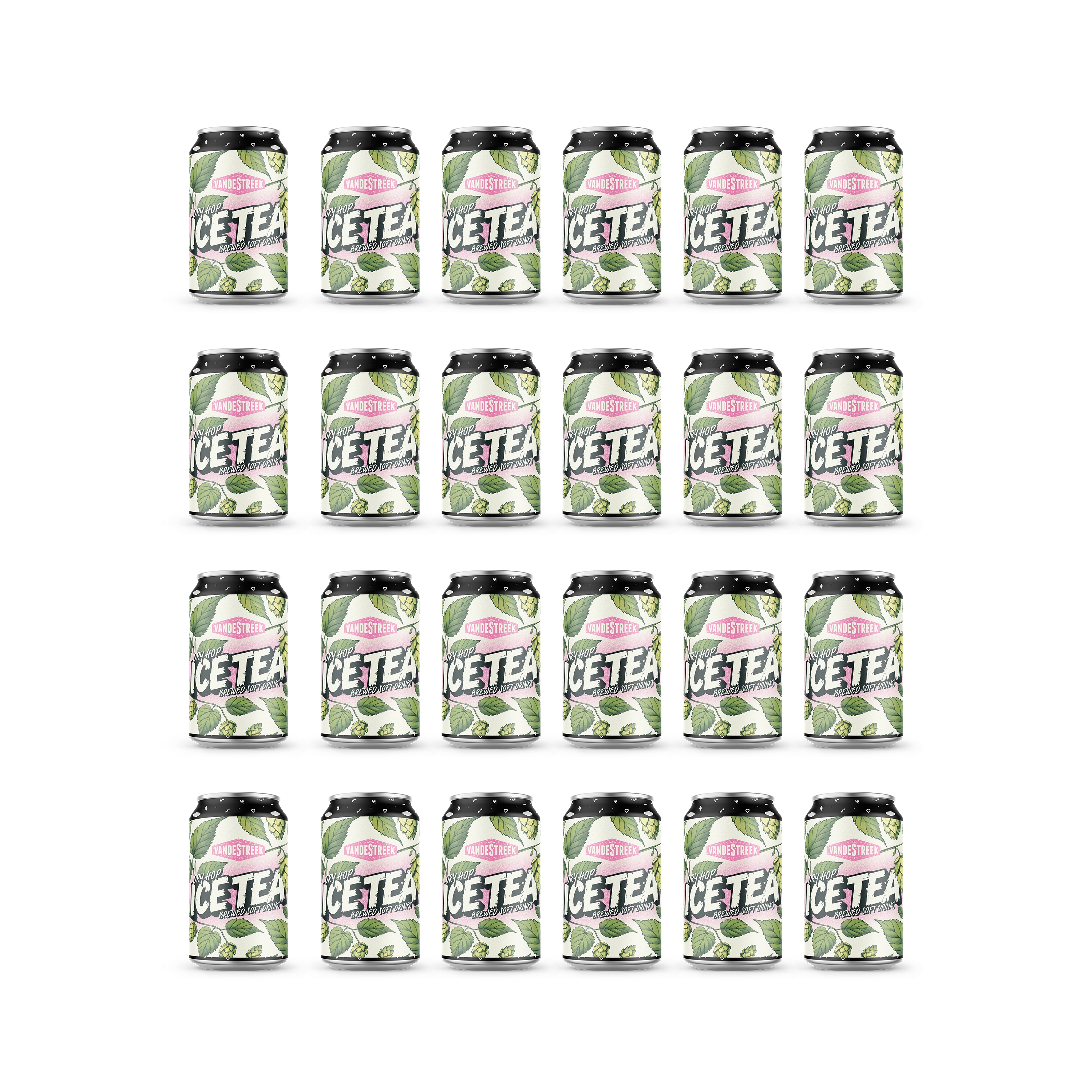 Vanderstreek Dry Hop Ice Tea boks 33cl grønn