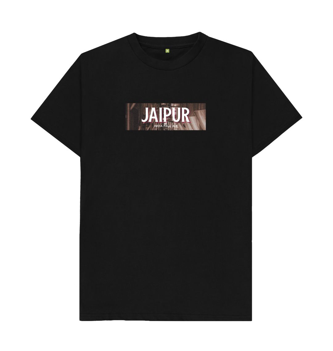 Thornbridge Jaipur boxed logo t-skjorte hvit M bomull