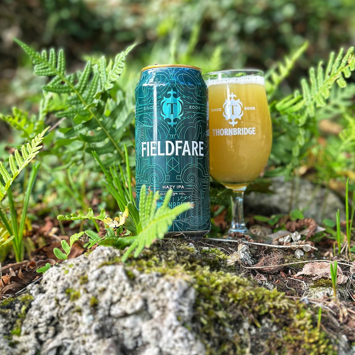 Thornbridge Fieldfare hazy IPA boks 6,3% pasjonsfrukt