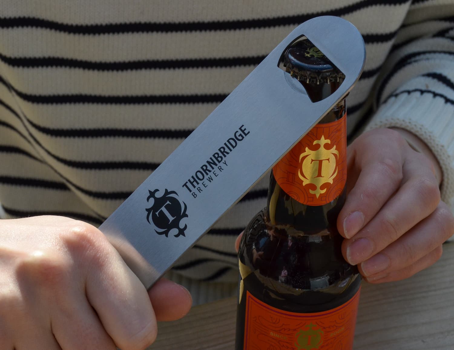 Thornbridge Bar Blade flaskeåpner rustfritt stål