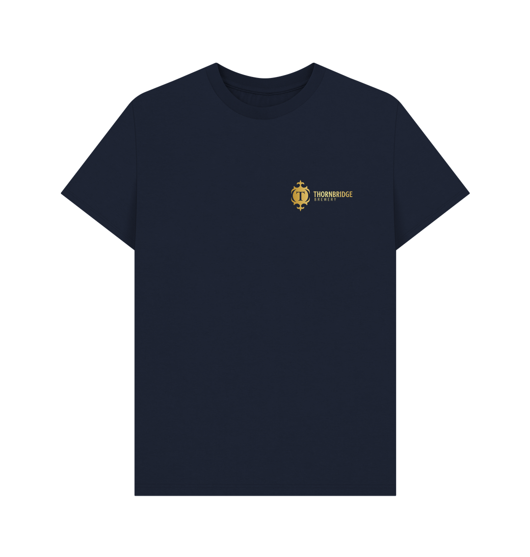 Thornbridge 20th Anniversary Gold Logo t-skjorte svart