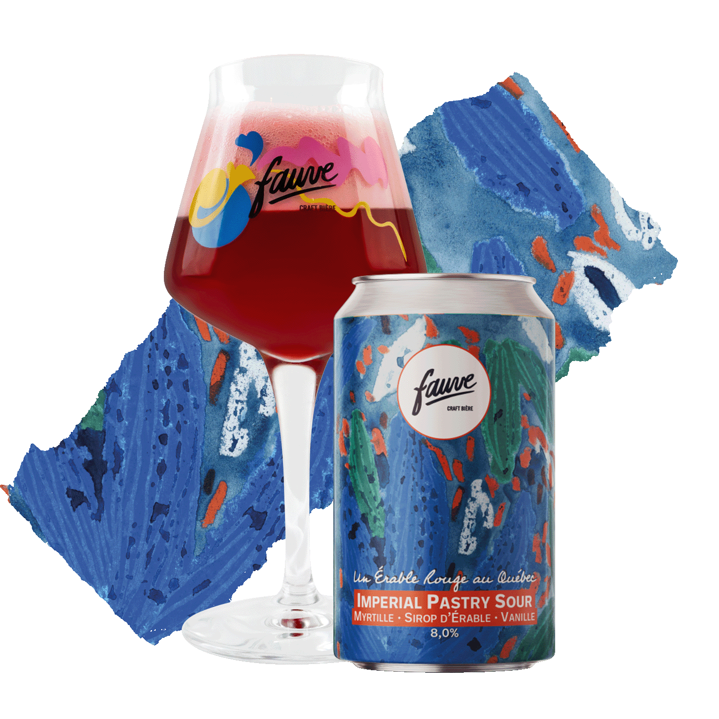 Fauve Un Érable Rouge au Québec surøl 33cl 8%