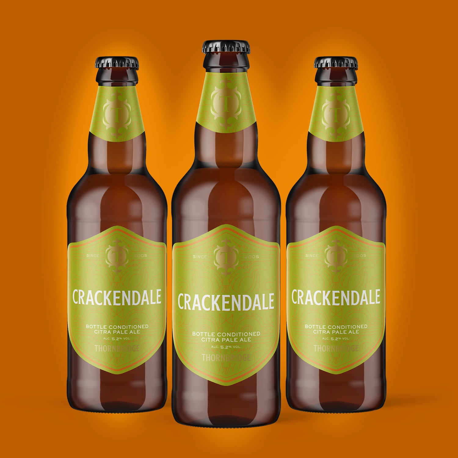 Thornbridge Crackendale pale ale enkeltflaske 5,2 prosent