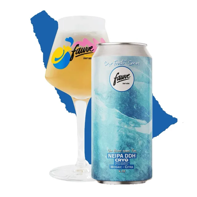 Fauve Un Hiver sans Fin øl 44 cl boks 6,5 prosent