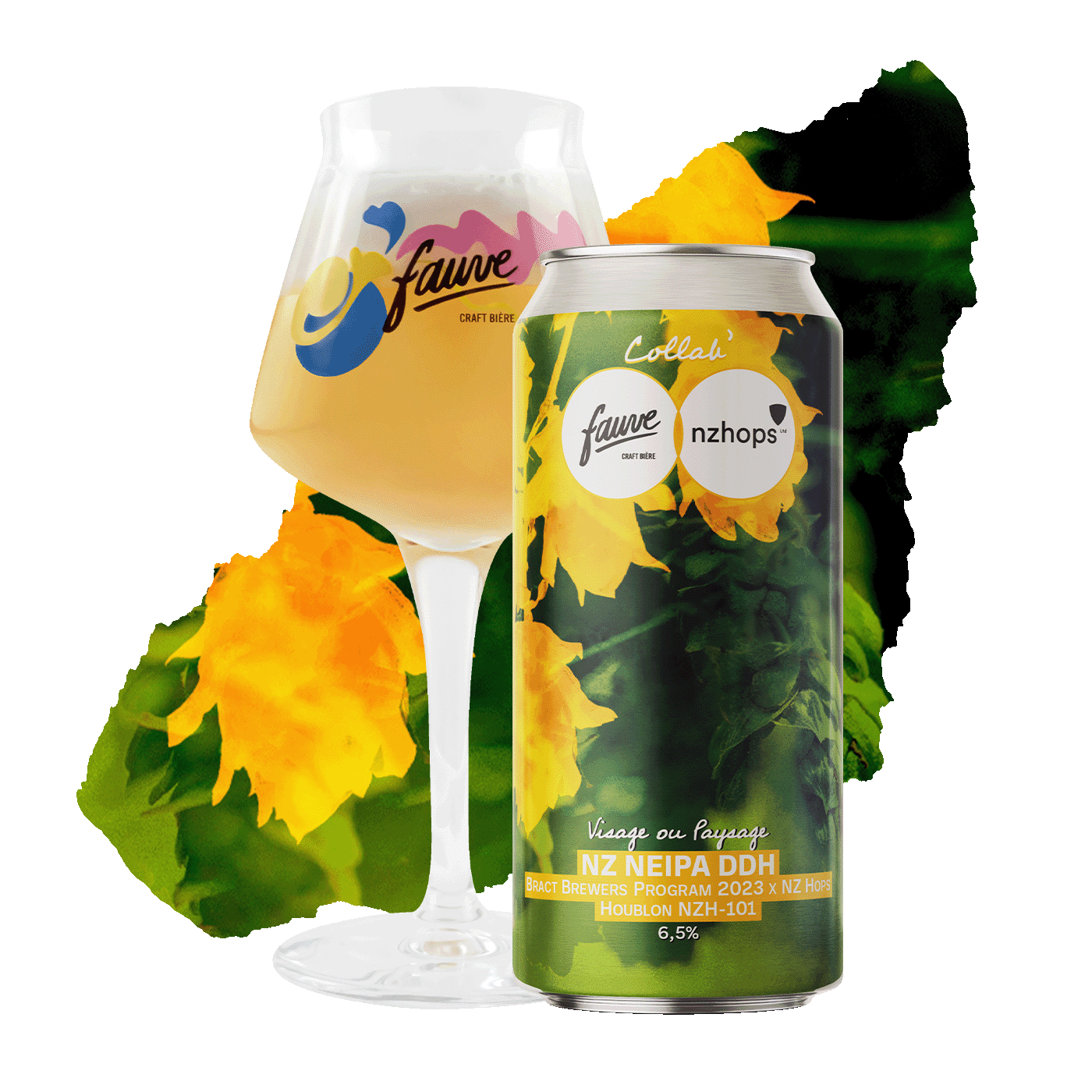 Fauve Visage ou Paysage NEIPA øl boks 44cL DDH