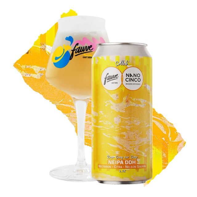 Fauve Reçu Cinq sur Cinq NEIPA boks 44cl 6,2%