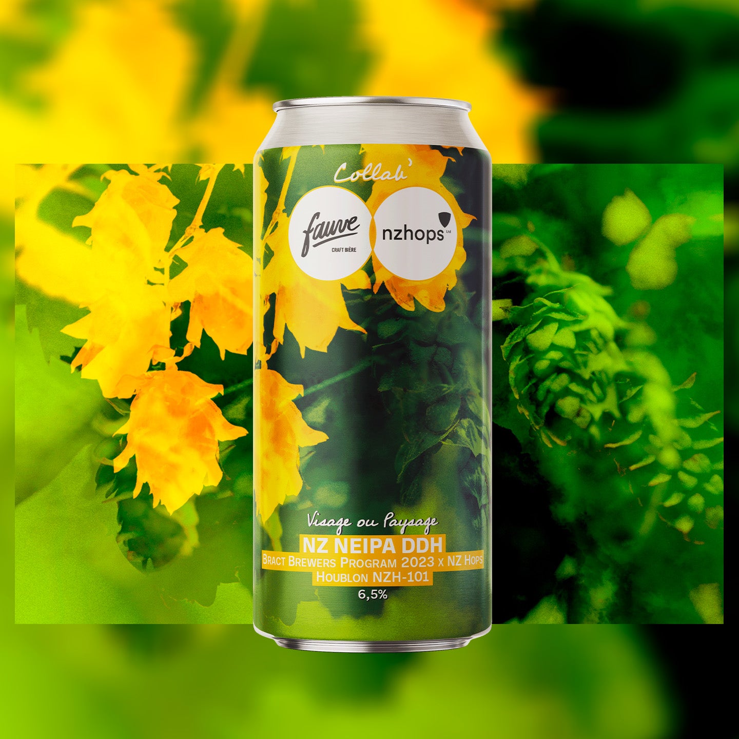 Fauve Visage ou Paysage NEIPA øl boks 44cL DDH