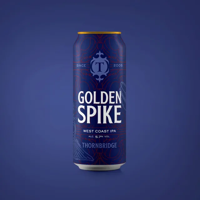 Thornbridge Golden Spike West Coast IPA boks 440ml 5,7%