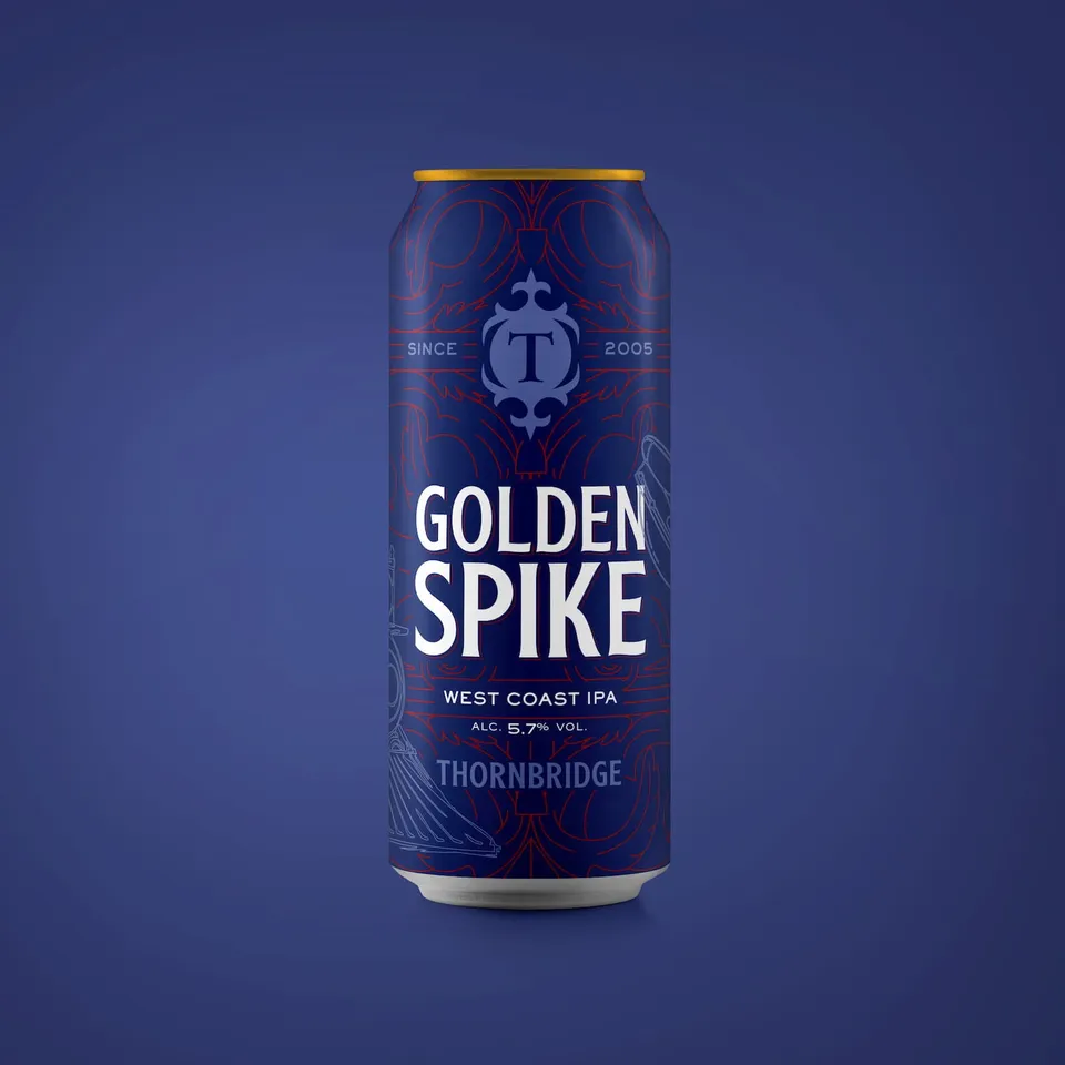 Thornbridge Golden Spike West Coast IPA boks 440ml 5,7%